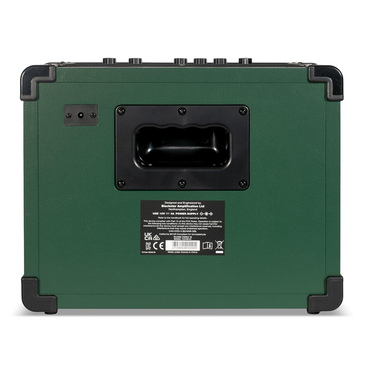 Blackstar 'Limited Edition' ID Core 10 V4 Electric Guitar Amp - British Racing Green — back view