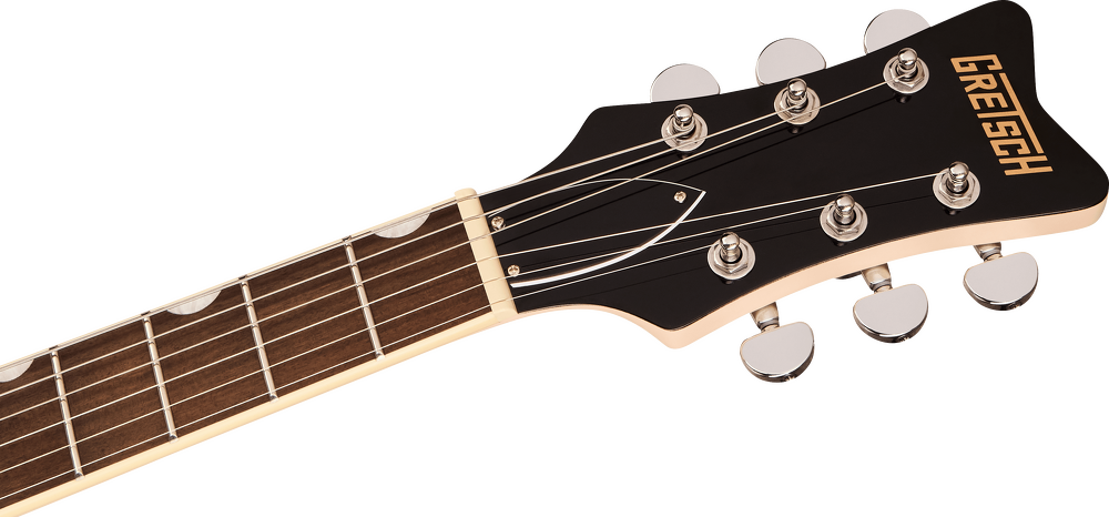 Gretsch Streamliner Jet Club 1 Pickup Electric Guitar - Shell Pink headstock