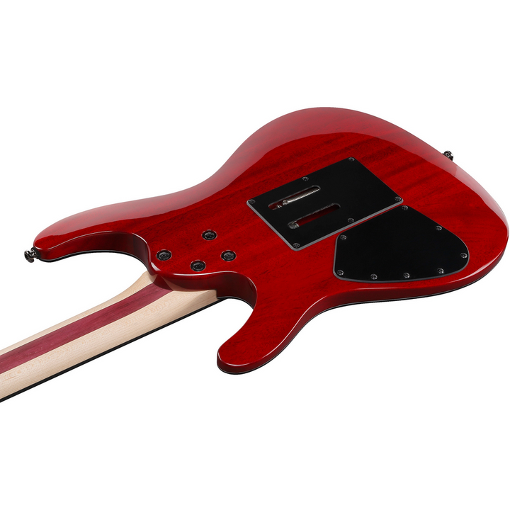 Ibanez JIVA10R Nita Strauss Signature Electric Guitar - Torch Red — Three quarter back 2