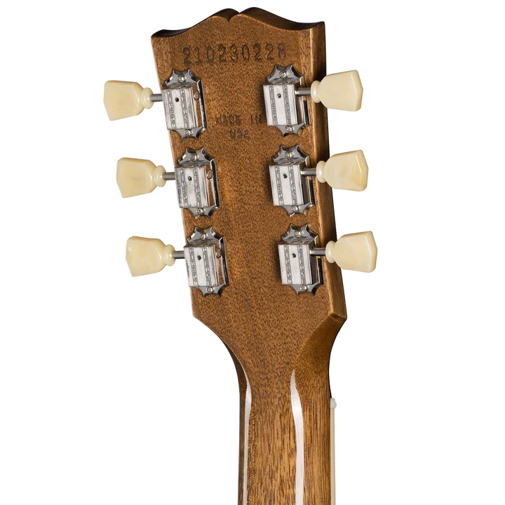 Gibson Les Paul Standard '50s Plain Top Electric Guitar - Classic White headstock, back