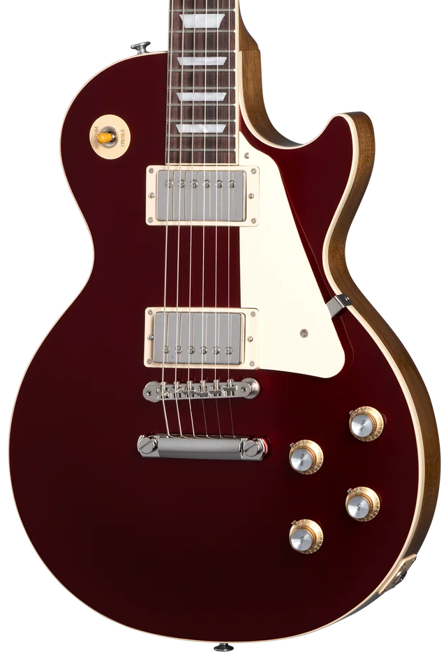Gibson Les Paul Standard '60s Plain Top Electric Guitar - Sparkling Burgundy