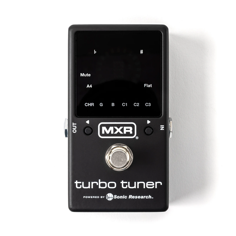 MXR M400 Turbo Tuner Strobe Pedal Tuner — Front 2