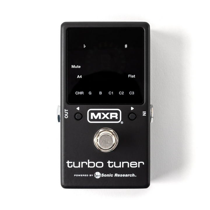 MXR M400 Turbo Tuner Strobe Pedal Tuner — Front 2