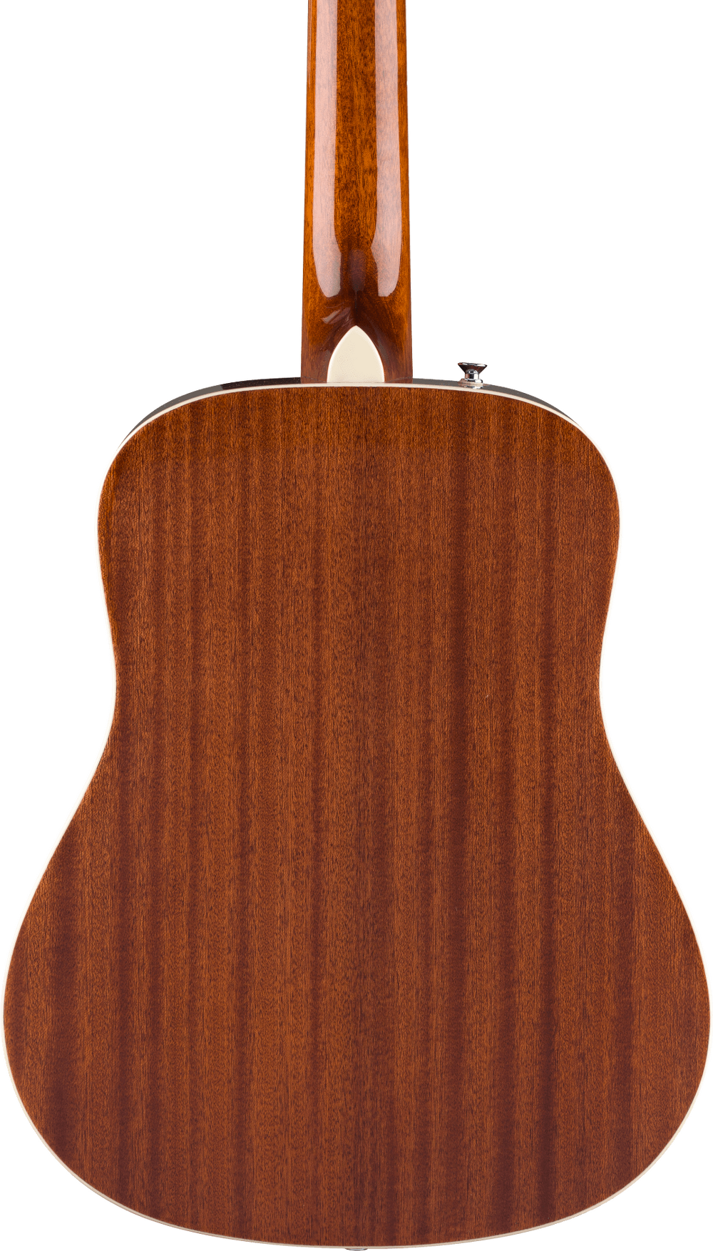 Fender California Standard Redondo Mini Acoustic Guitar - 3 Color Sunburst — three-quarter back view