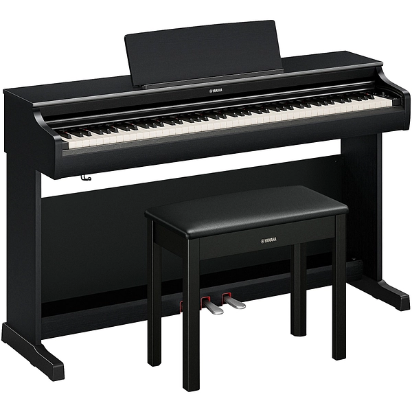 Yamaha YDP166B Arius Digital Piano - Black — front angle
