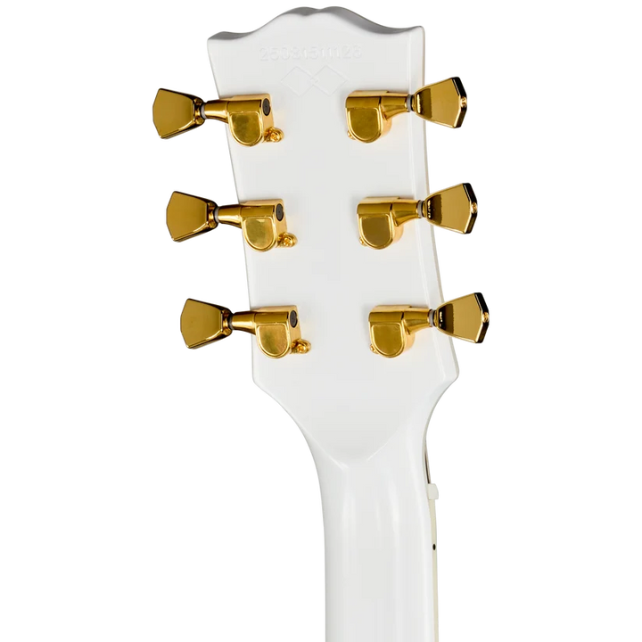 Epiphone Alex Lifeson 1976 ES-355 Reissue Electric Guitar - Alpine White headstock, back
