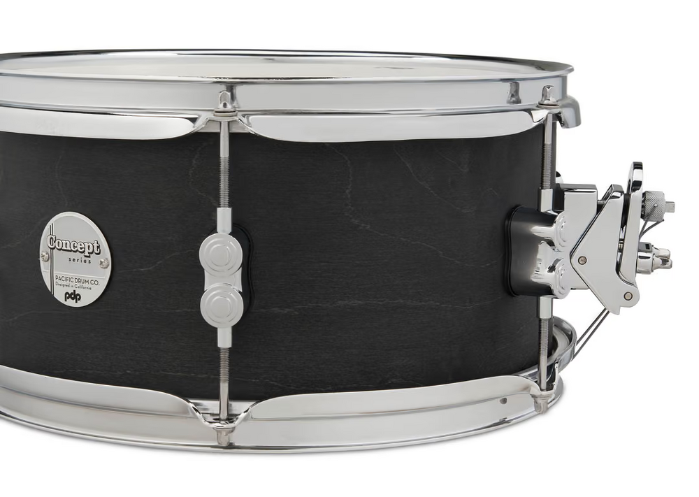 PDP PDSN0612BWCR Concept Snare 6”x12” - Black Wax — Side 3