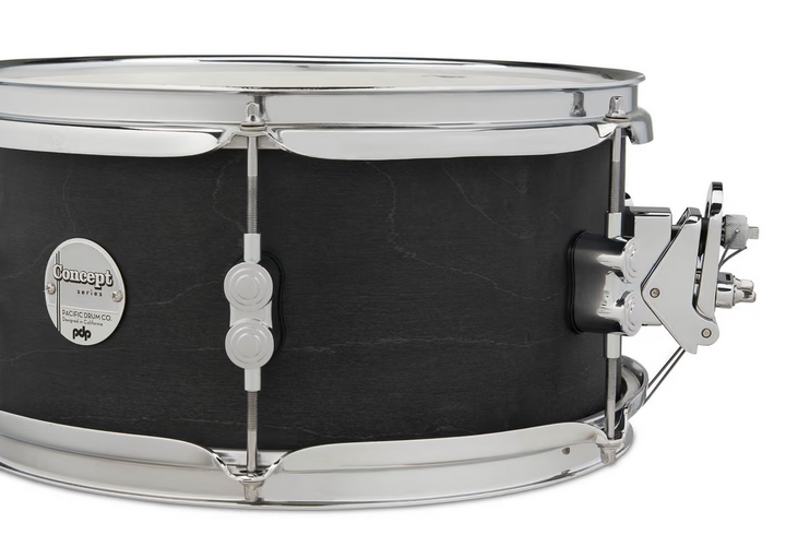 PDP PDSN0612BWCR Concept Snare 6”x12” - Black Wax — Side 3