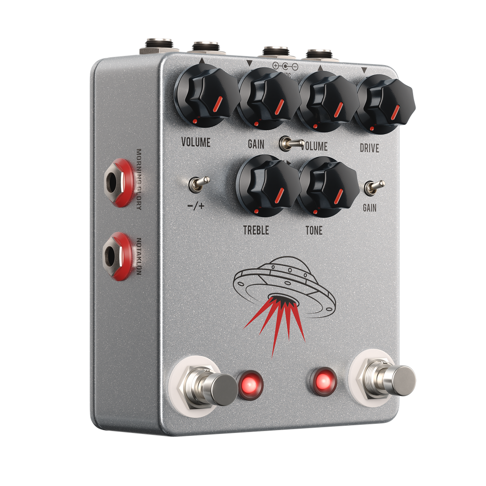 JHS Wanderer Overdrive Effects Pedal — Front angle 1