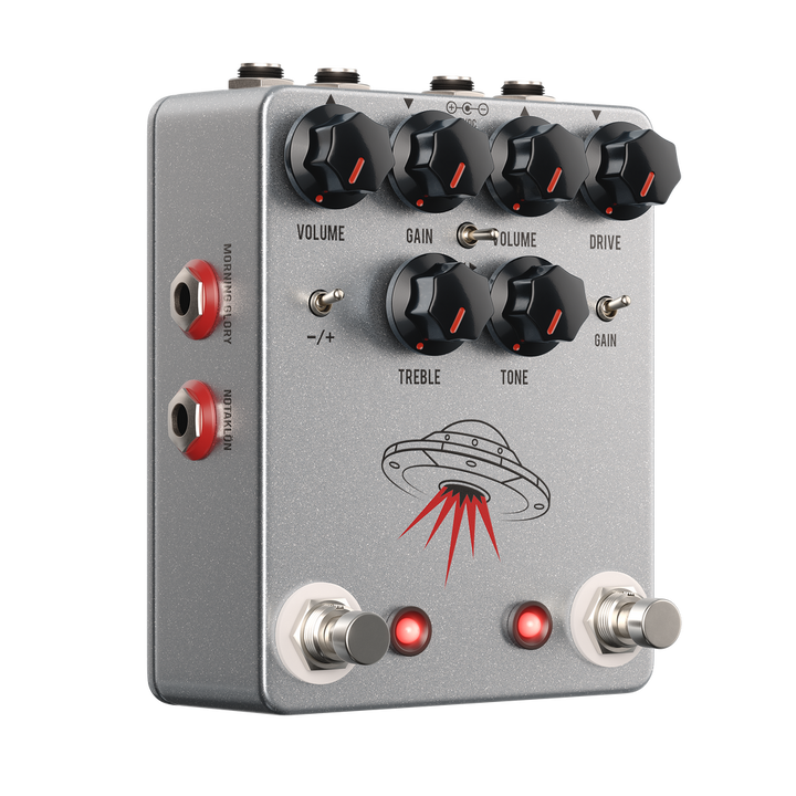 JHS Wanderer Overdrive Effects Pedal — Front angle 1