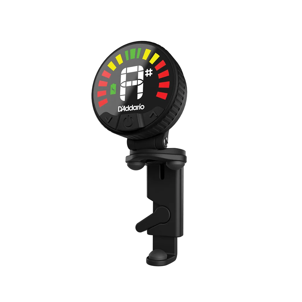 D'Addario Nexxus 360 Violin Rechargeable Tuner — front angle