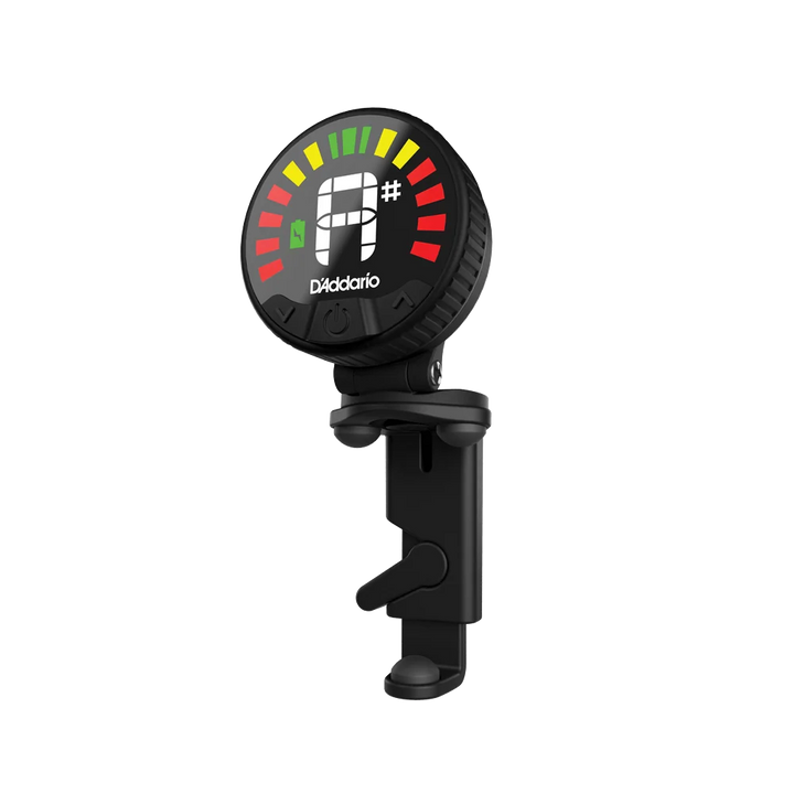 D'Addario Nexxus 360 Violin Rechargeable Tuner — front angle