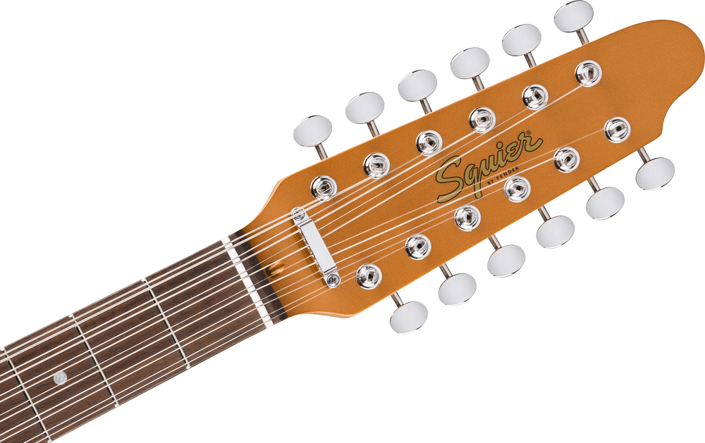 Squier Paranormal Troy Van Leeuwen Telecaster XII 12 String Electric Guitar -  Copper headstock