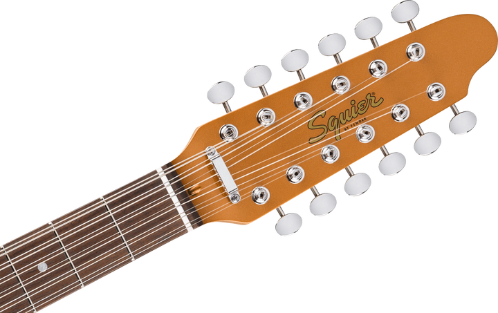 Squier Paranormal Troy Van Leeuwen Telecaster XII 12 String Electric Guitar -  Copper headstock