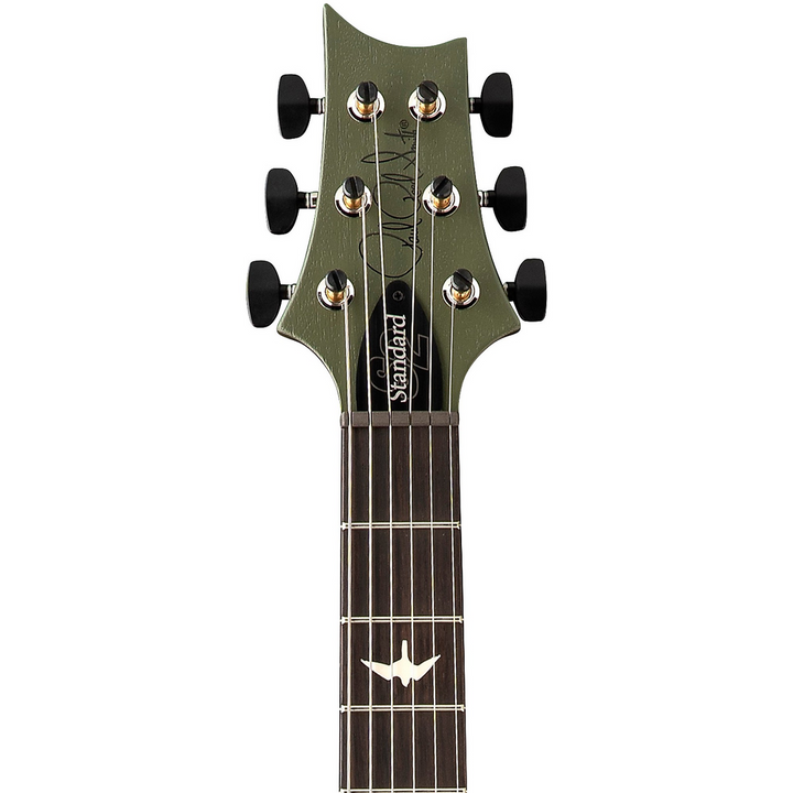 PRS S2 Standard 24 Satin Electric Guitar - Matcha Green headstock