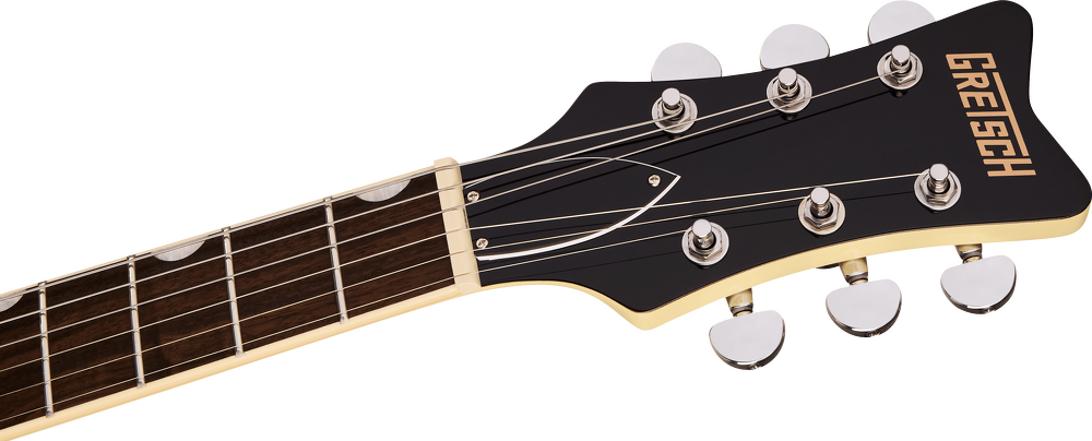 Gretsch Streamliner Jet Club Electric Guitar - Aged White headstock