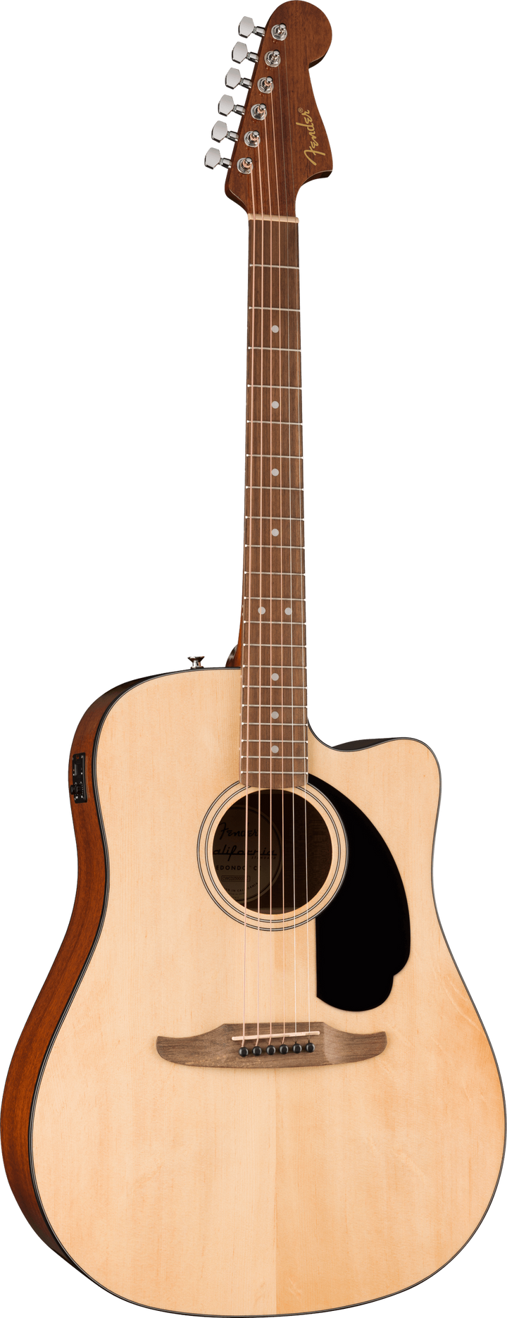 Fender California Standard Redondo CE Acoustic Electric Guitar - Natural — front angle