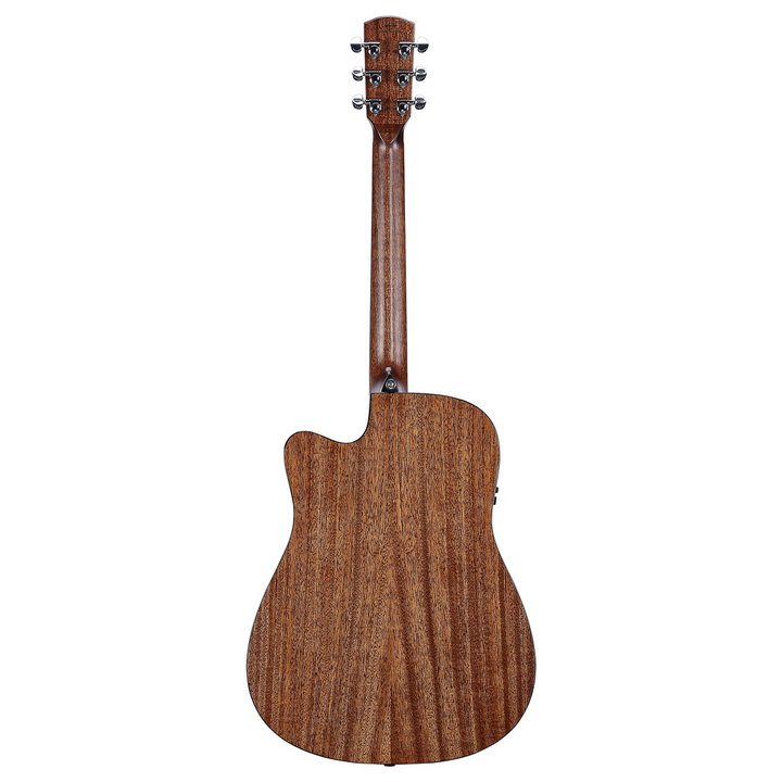 Alvarez AED66CE Armrest Artist Elite Dreadnought Acoustic Electric Guitar - Natural — Back 2
