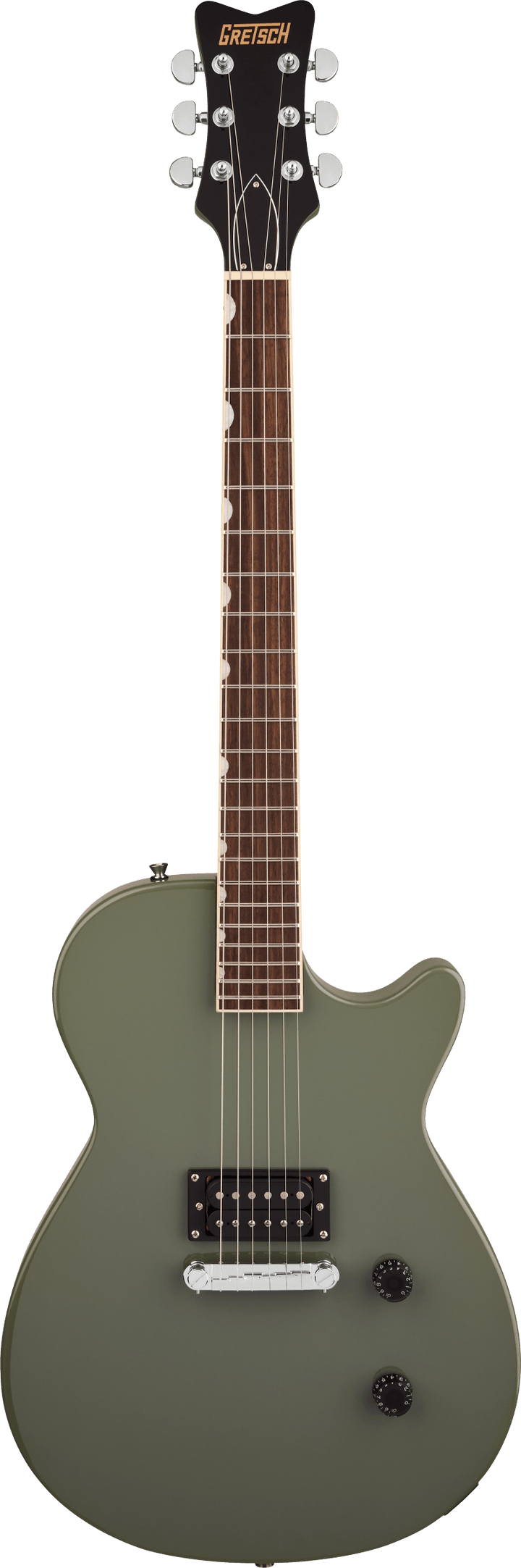 Gretsch Streamliner Jet Club 1 Pickup Electric Guitar - Olive Drab