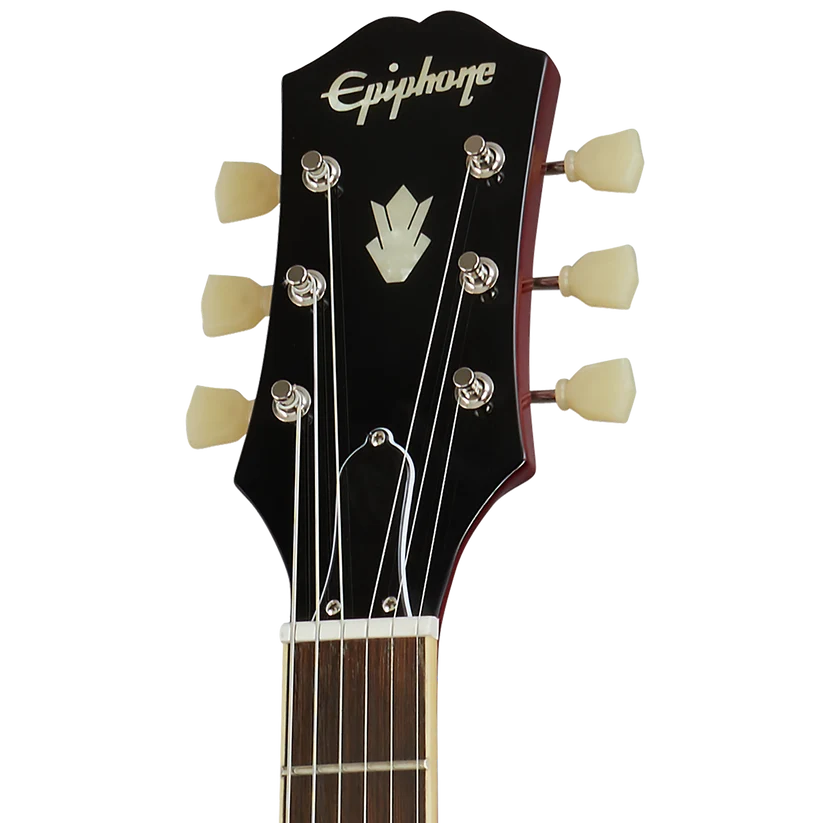 Epiphone ES-335 Semi-Hollowbody Electric Guitar - Cherry headstock