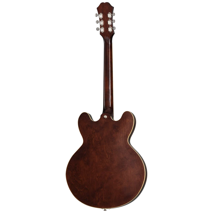Epiphone Casino Hollowbody Electric Guitar - Vintage Sunburst — back view