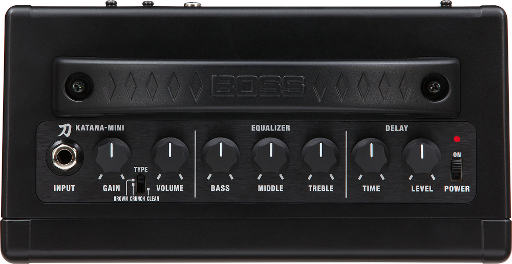 Boss KTN-MINI Katana 7-Watt Mini Amplifier — top view