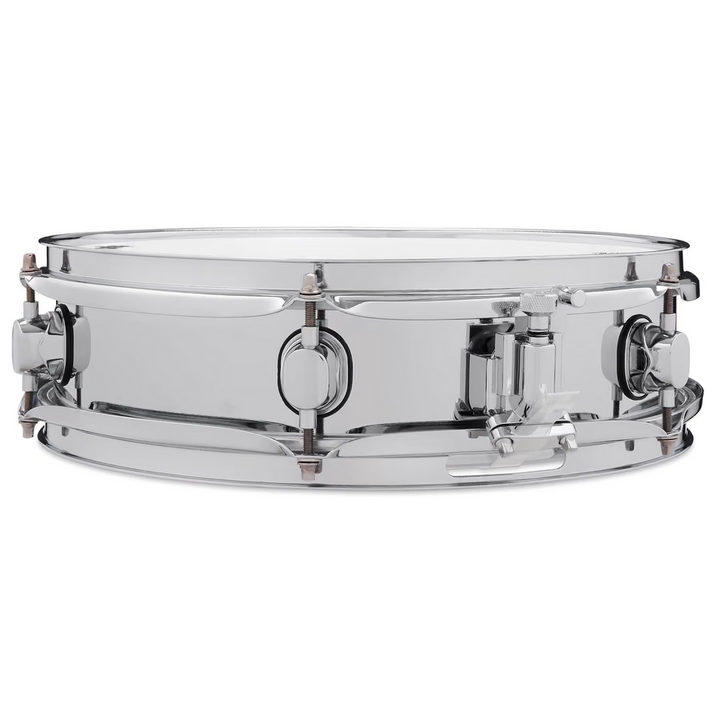 PDP The Kraken 3.5x13" Picolo Snare Drum - Chrome Over Steel — Side 2