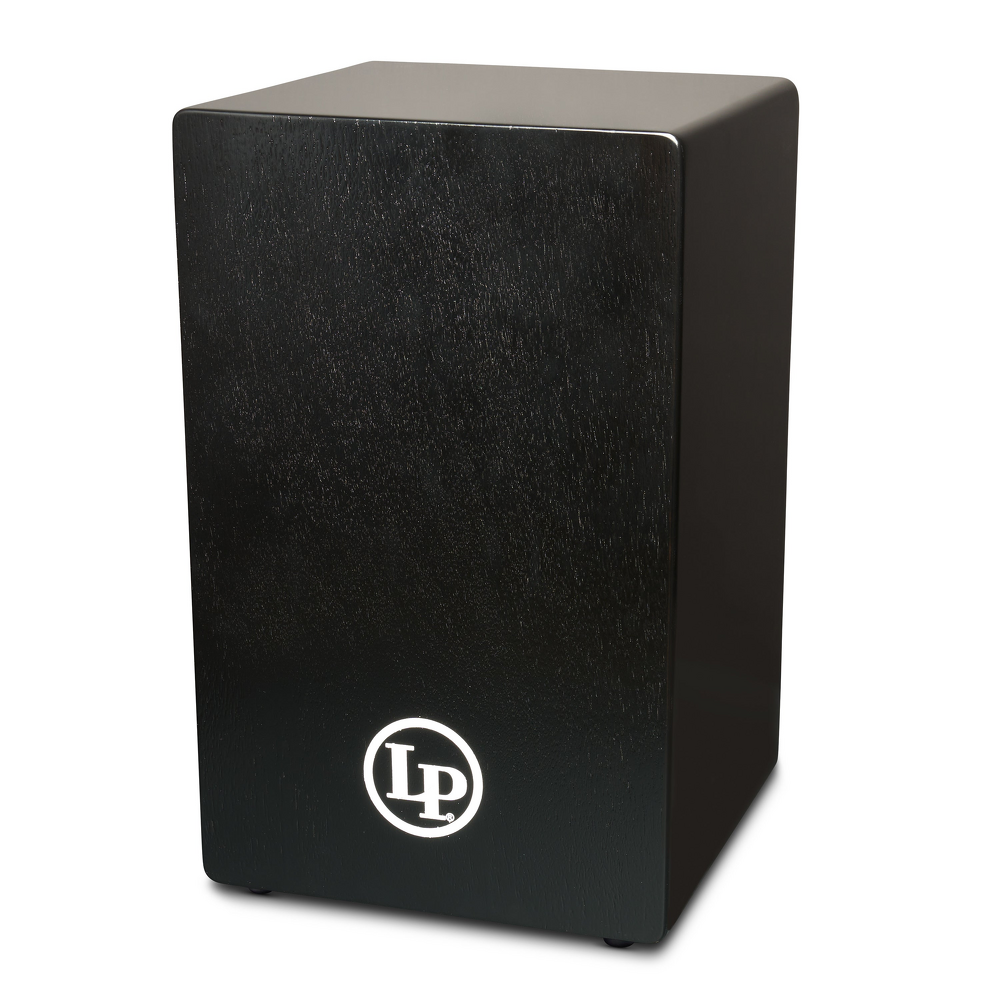 Latin Percussion LP1428NYII Black Box II Cajon — Front angle 1