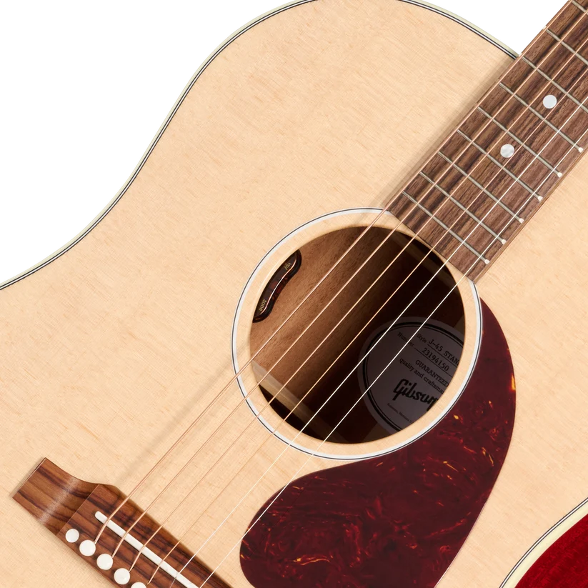 Gibson J-45 Standard Acoustic Guitar - Natural — Detail 2