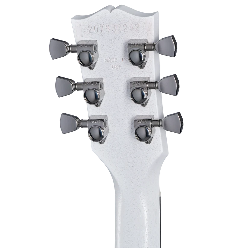 Gibson 'Limited Edition' Les Paul Studio Modern Electric Guitar - Worn White headstock, back