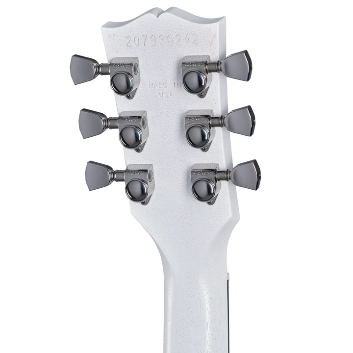 Gibson 'Limited Edition' Les Paul Studio Modern Electric Guitar - Worn White headstock, back