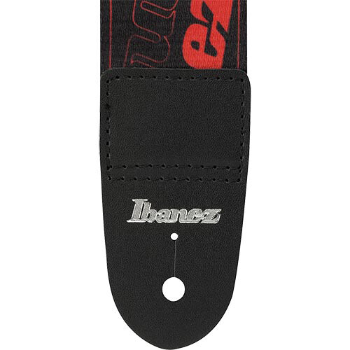 Ibanez GSD50RD Design Guitar Strap - Red — Detail 1