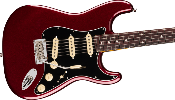 Fender American Professional Stratocaster Electric Guitar - Oxblood — Three quarter front 2