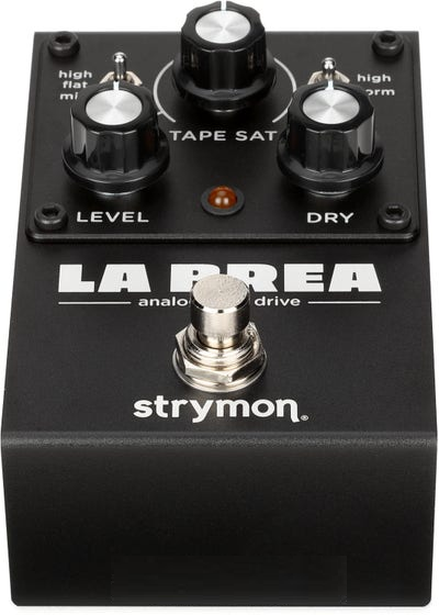 Strymon La Brea Analog Tape Drive Pedal — front angle