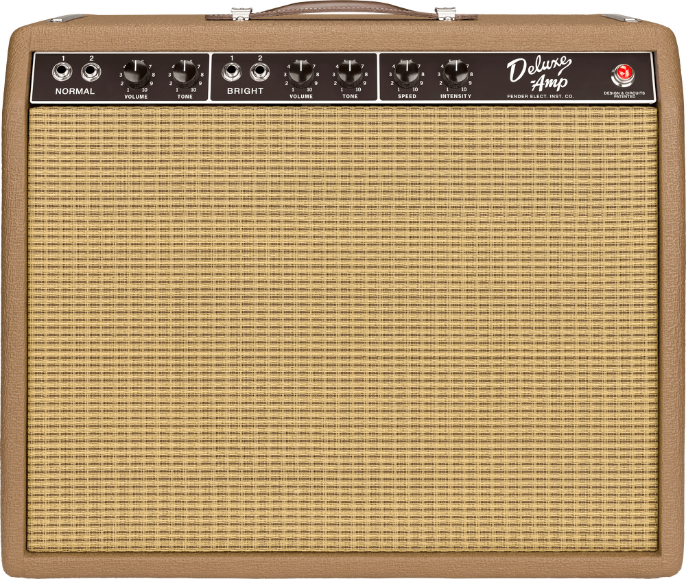 Fender '62 Deluxe Amplifier - Brown and Wheat