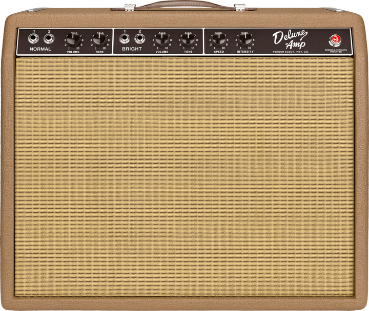 Fender '62 Deluxe Amplifier - Brown and Wheat