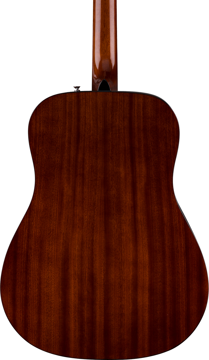 Fender California Standard Redondo Left-handed Acoustic Guitar - Natural — three-quarter back view