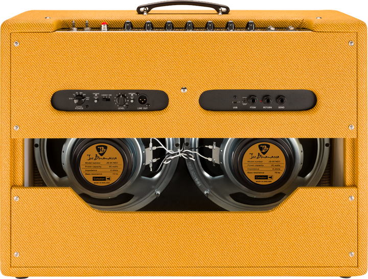 Fender Tone Master '59 Twin Joe Bonamassa Edition  - Tweed — back view
