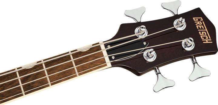 Gretsch Streamliner Jet Club Bass Single-Cut Electric Bass Guitar - Shell Pink headstock