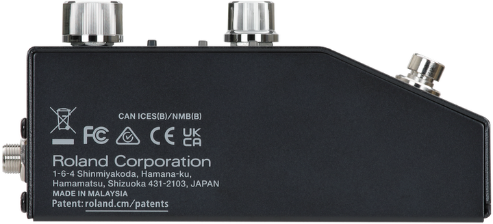 Boss EX-4 Effects Expander Compact Multi Effects — side view
