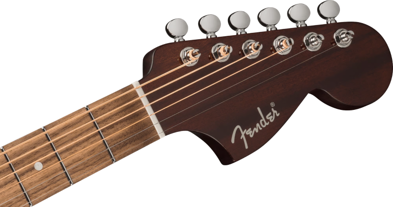 Fender California Deluxe Monterey Acoustic Electric Guitar - Aztec Gold