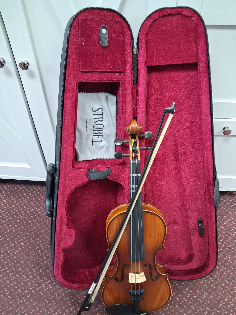 Used Oldenburg OL99VN12 1/2 Violin - With Case and Bow — Front 4