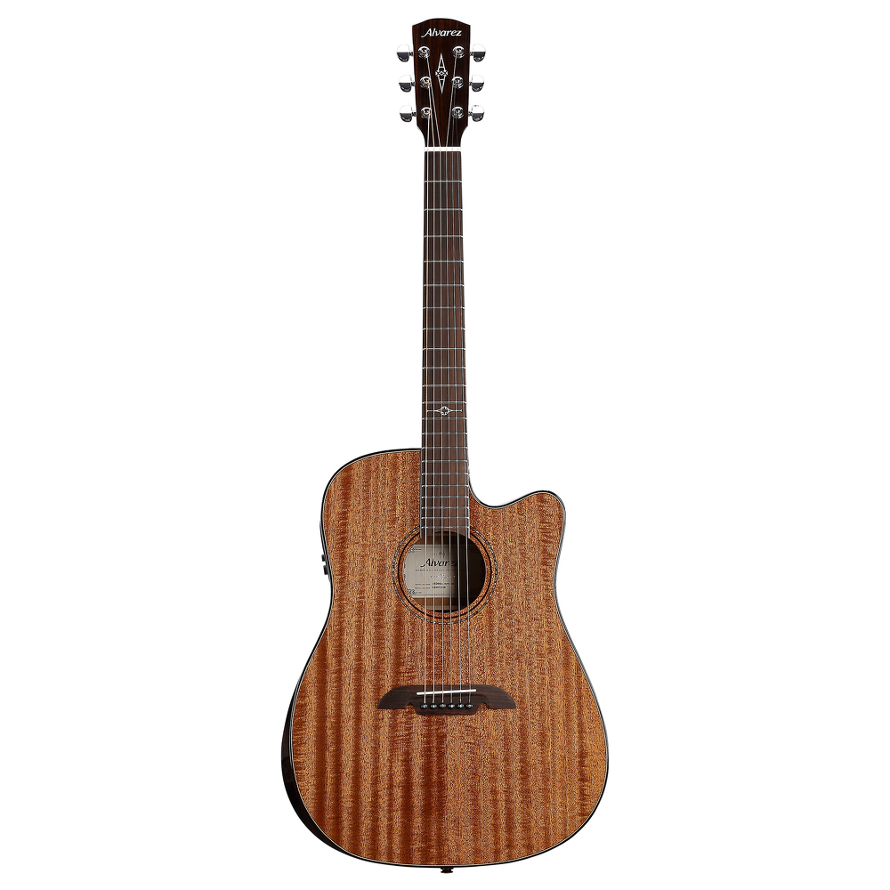 Alvarez AED66CE Armrest Artist Elite Dreadnought Acoustic Electric Guitar - Natural