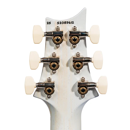 PRS S2 McCarty 594 Thinline Standard Satin Electric Guitar - Pearl White headstock, back