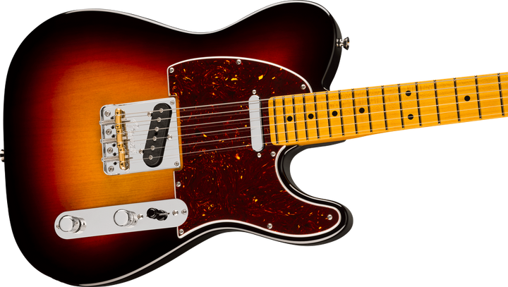 Fender American Professional Telecaster Electric Guitar - 3 Color Sunburst — Three quarter front 2