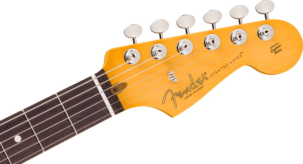 Fender 'Limited Edition' American Professional Classic Stratocaster - Daphne Blue headstock