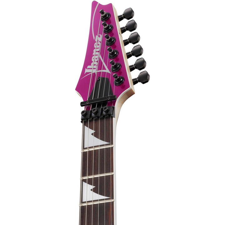 Ibanez RG565R Genesis Collection Electric Guitar - Purple Neon headstock