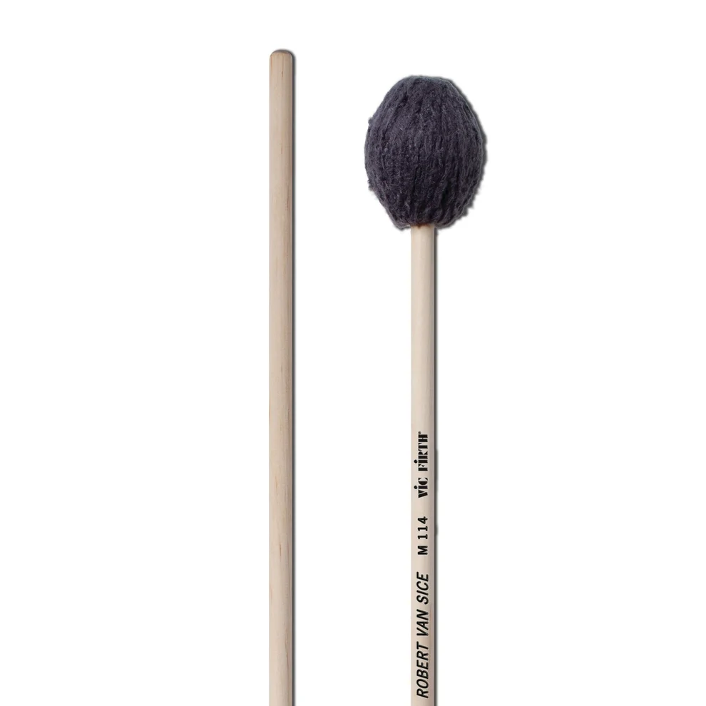 Vic Firth Robert van Sice Marimba Mallets - Medium — Front 2
