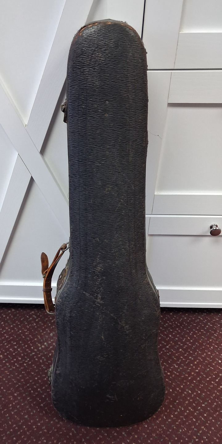 Used German Made Copy of a Strad Full Size Violin - With Case and Bow — Case or bag 1