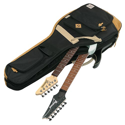 Ibanez IGB2541BK Powerpad Double Electric Guitar Gig Bag - Black